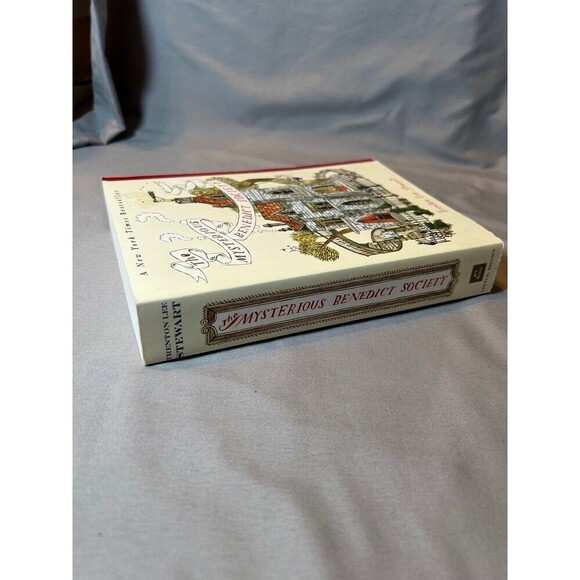 The Mysterious Benedict Society Paperback Young Adult Book Trenton Lee Stewart - Picture 3 of 4